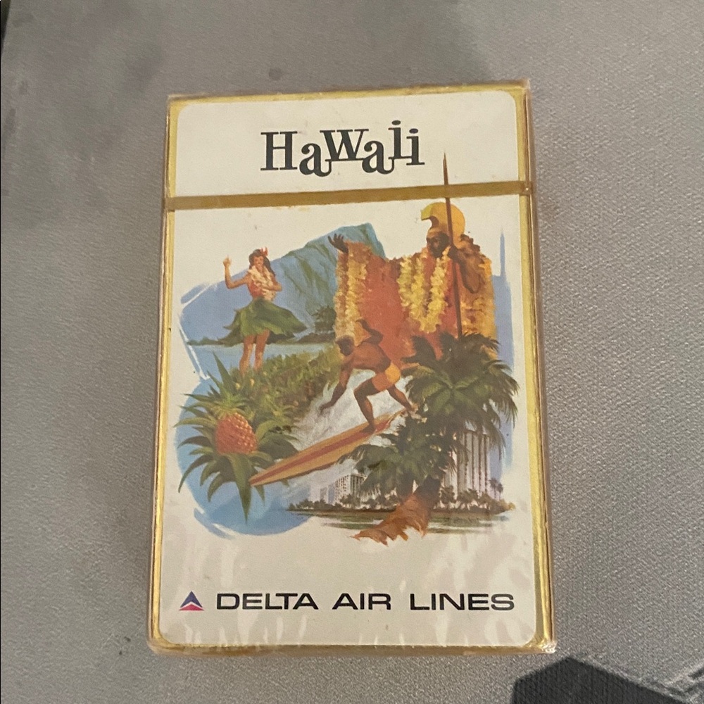 Delta Airlines Playing Cards Hawaii
